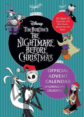 Book cover for The Nightmare Before Christmas: Official Advent Calendar: Ghoulish Delights