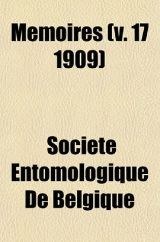 Cover of Memoires (V. 17 1909)