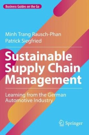 Cover of Sustainable Supply Chain Management