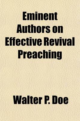 Book cover for Eminent Authors on Effective Revival Preaching