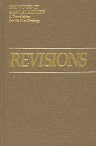 Cover of Revisions (Retractationes)