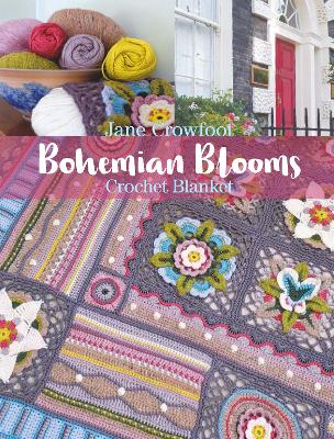 Book cover for Bohemian Blooms Crochet Blanket