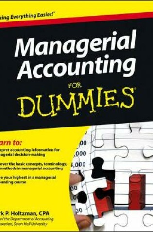 Cover of Managerial Accounting For Dummies