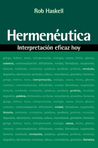 Cover of Hermeneutica: Interpretacion Eficaz Hoy