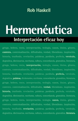 Book cover for Hermeneutica: Interpretacion Eficaz Hoy