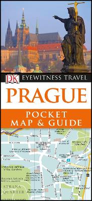 Book cover for DK Eyewitness Prague Pocket Map and Guide