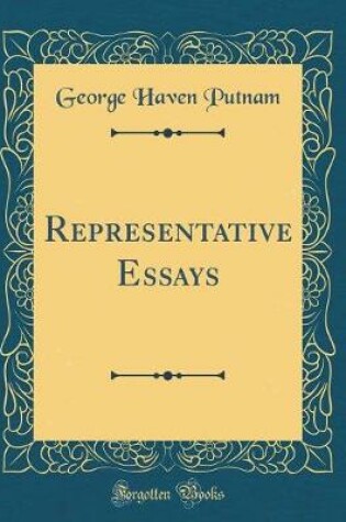 Cover of Representative Essays (Classic Reprint)