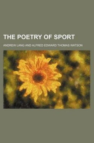 Cover of The Poetry of Sport