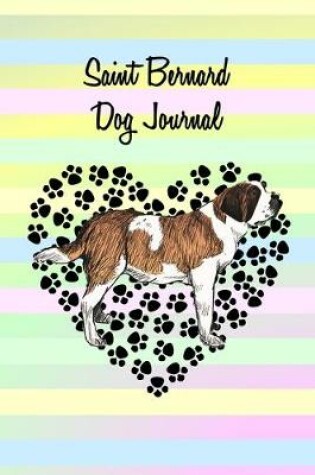Cover of Saint Bernard Dog Journal