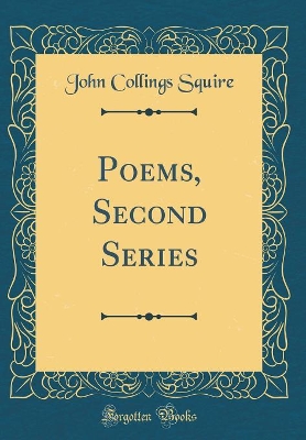 Book cover for Poems, Second Series (Classic Reprint)