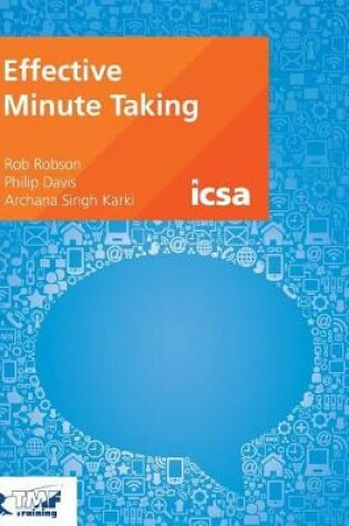 Cover of Effective Minute Taking