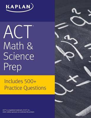 Book cover for ACT Math & Science Prep