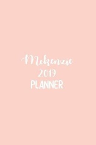 Cover of McKenzie 2019 Planner