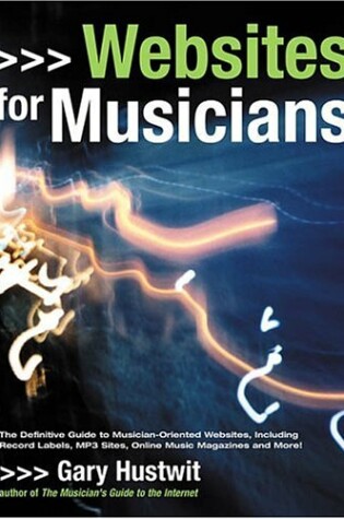 Cover of Websites For Musicians