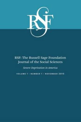Cover of Rsf: The Russell Sage Foundation Journal of the Social Sciences