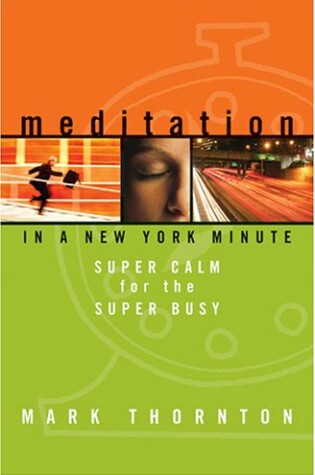 Cover of Meditation in a New York Minute