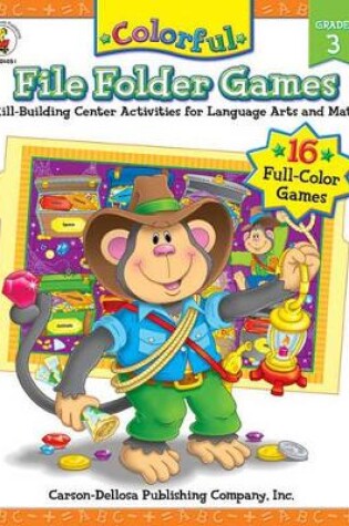 Cover of Colorful File Folder Games, Grade 3