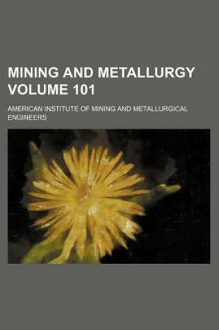 Cover of Mining and Metallurgy Volume 101