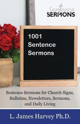 Book cover for 1001 Sentence Sermons