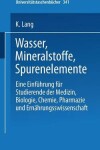 Book cover for Wasser, Mineralstoffe, Spurenelemente