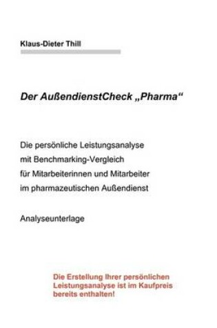 Cover of Der Auendienstcheck "Pharma"