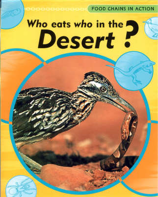 Book cover for Who Eats Who in Deserts