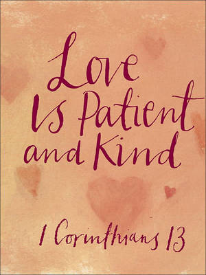 Book cover for Love is Patient and Kind
