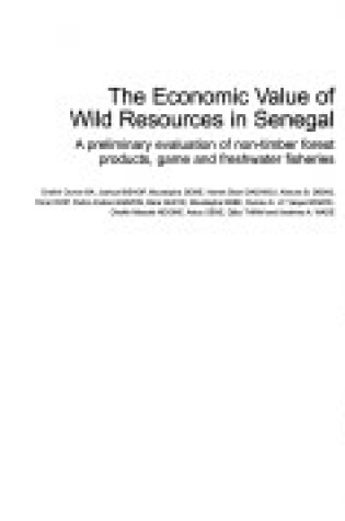 Cover of The Economic Value of Wild Resources in Senegal