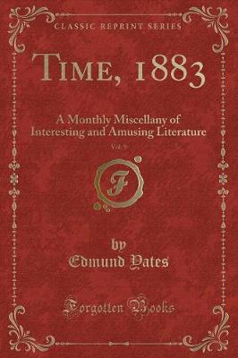 Book cover for Time, 1883, Vol. 9