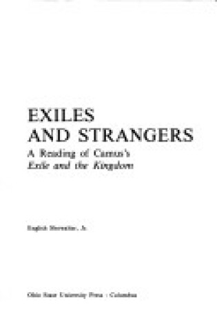 Cover of Exiles and Strangers