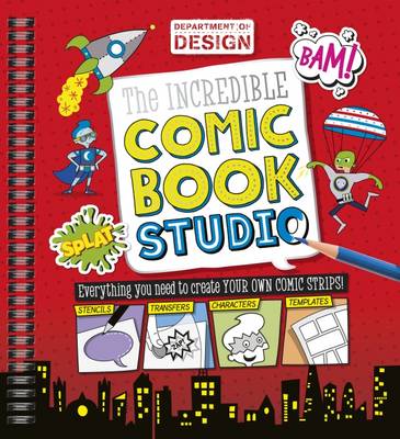 Book cover for The Incredible Comic Book Studio