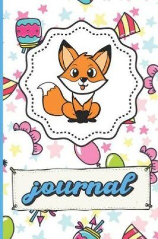 Cover of Fox Birthday Party Journal