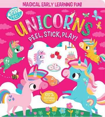 Cover of Easy Peely Unicorns - Peel, Stick, Play!