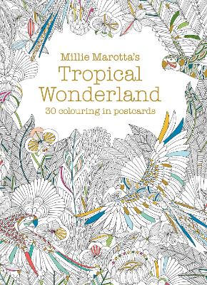 Book cover for Millie Marotta's Tropical Wonderland Postcard Book