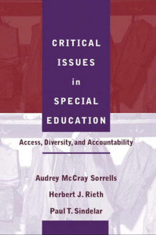 Cover of Critical Issues in Special Education