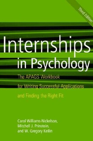 Cover of Internships in Psychology