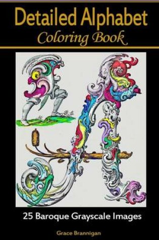 Cover of Detailed Alphabet Coloring Books