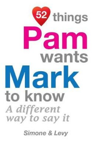 Cover of 52 Things Pam Wants Mark To Know