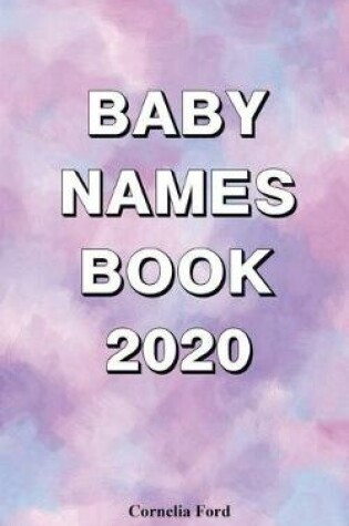 Cover of Baby Names Book 2020