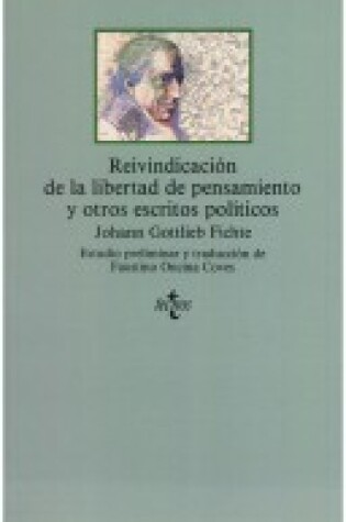 Cover of Reivindicacion de La Libertad de Pensamiento