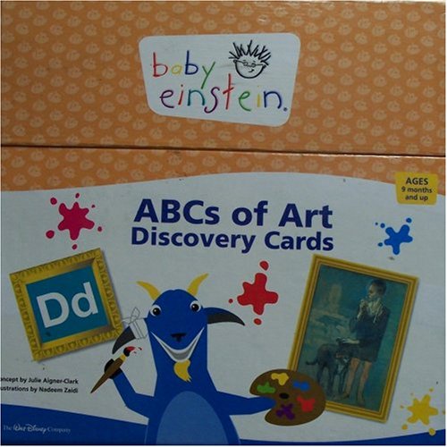 Book cover for Baby Einstein: ABCs of Art Discovery Cards