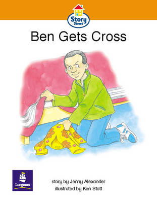 Book cover for Ben gets Cross Story Street Emergent stage step 4 Storybook 35
