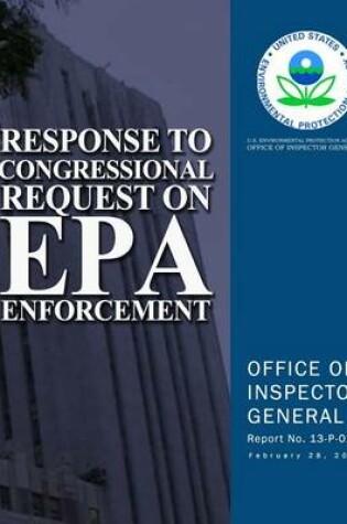 Cover of Response to Congressional Request on EPA Enforcement