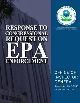 Book cover for Response to Congressional Request on EPA Enforcement