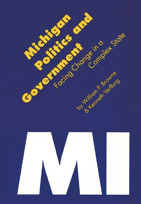 Book cover for Michigan Politics and Government