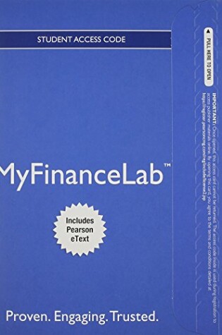 Cover of NEW MyFinanceLab with Pearson eText -- Student Access Card -- for Corporate Finance