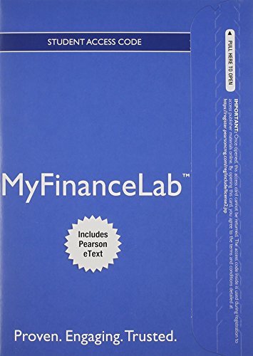 Book cover for NEW MyFinanceLab with Pearson eText -- Student Access Card -- for Corporate Finance