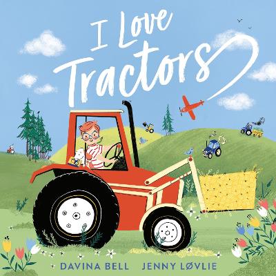 Book cover for I Love Tractors!