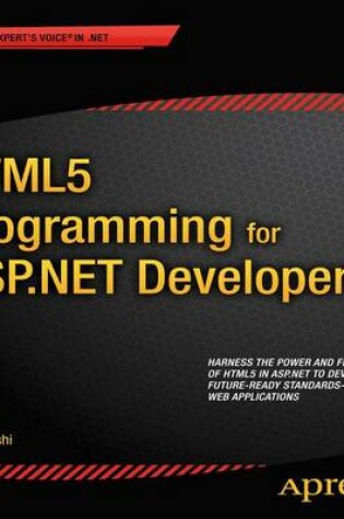 Cover of HTML5 Programming for ASP.NET Developers