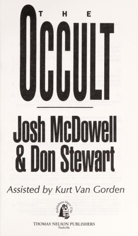 Book cover for The Occult